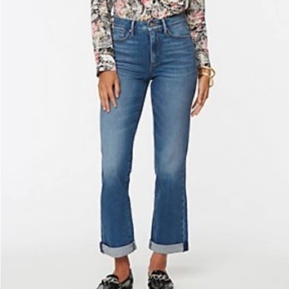 NWT NYDJ Relaxed Straight Jeans Size 6 - Picture 1 of 9